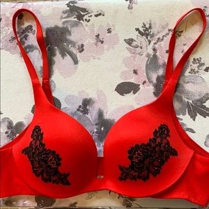 Red bra